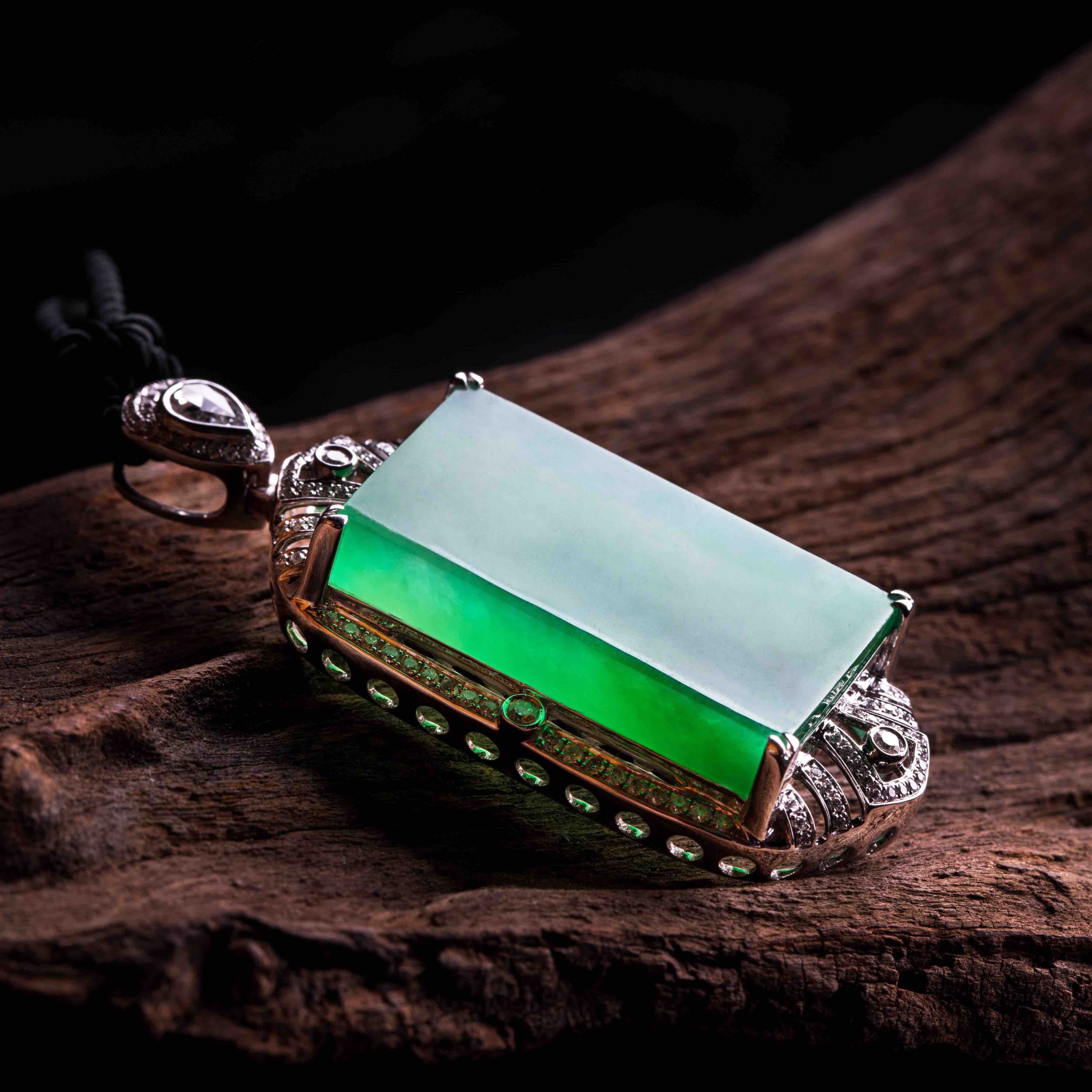 可收藏厚桩绿方牌