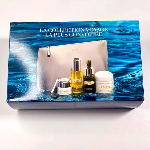 LA MER海蓝之谜挚爱追随四件套/蓝色套盒-精华30ml眼霜15ml精华油30ml 面霜60ml-会员6折 商品图3