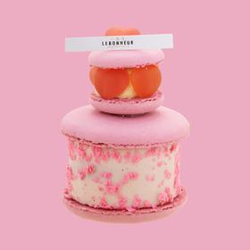 桃你喜欢  马卡龙蛋糕 法式西点