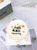 1027CAKE |  手绘蛋糕 ins风 双人手绘 简约 商品缩略图1