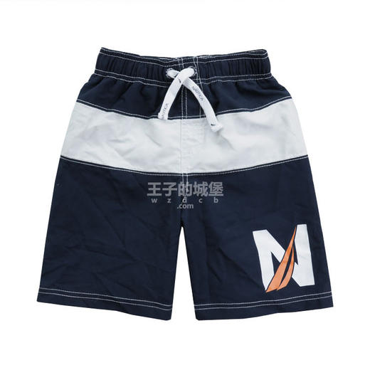 帆船 男童 童裤 速干沙滩裤/短裤 N字船标 NKS01 商品图1