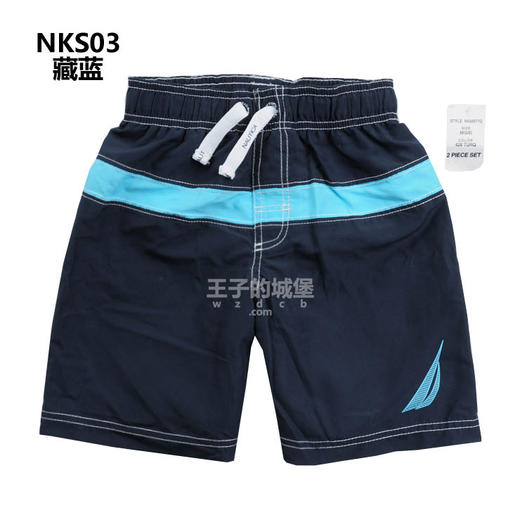 帆船系列 男童 童裤 帆船标 速干沙滩裤/短裤 NKS03 商品图1