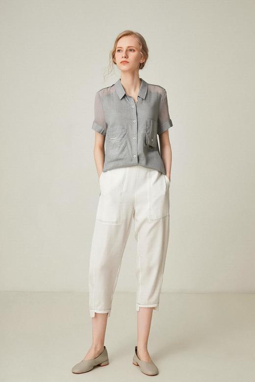 famecoco范可儿夏季开身衬衣F193BA025 商品图0