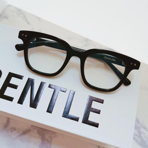 𝐆𝐌 𝐒𝐎𝐔𝐓𝐇 𝐒𝐈𝐃𝐄 黑色板材框架眼镜 商品图0