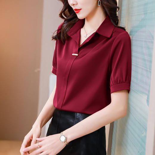 KQL  358H8811气质显瘦上衣时尚洋气小衫 商品图0