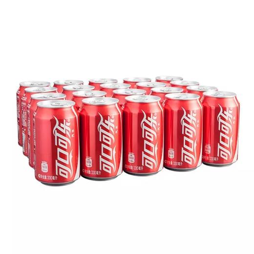 可口可乐碳酸饮料 330ml*24罐 商品图3