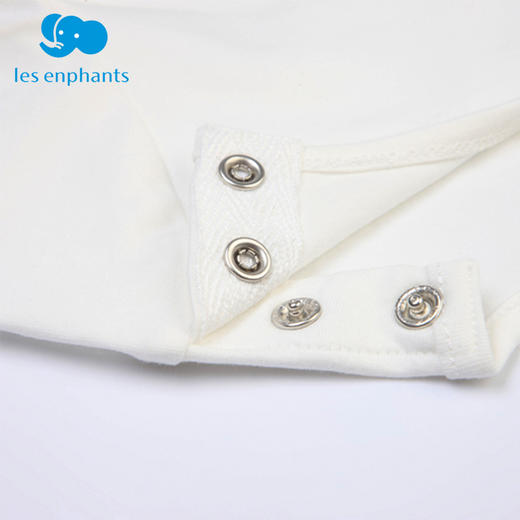 丽婴房-童衣类（春）E1上衣\背心式上衣白色\米白 商品图3