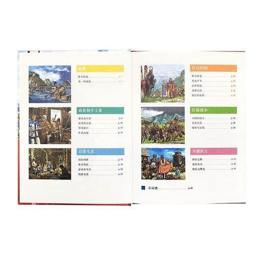 《维京时代》 大海的王子，远方的开拓者 10-100岁 历史绘本 人类的生活 读小库 商品图1