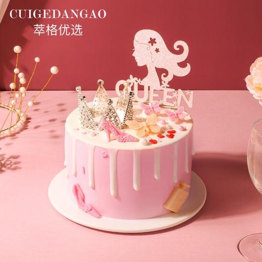 粉色高跟鞋女神蛋糕 商品图0