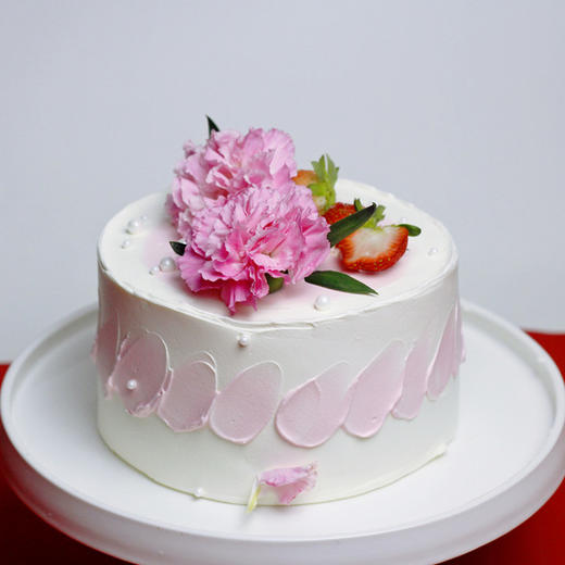 【女神节】花语-进口动物奶油蛋糕 商品图0