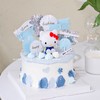 Hello Kitty蓝色旗帜奶油蛋糕 商品缩略图1