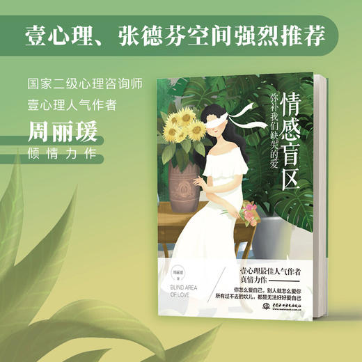 情感盲区 弥补我们缺失的爱 打破寻找灵魂伴侣的伪命题走出爱等于被爱的情感盲区二级心理咨询师周丽瑗帮助你走出误区 商品图1