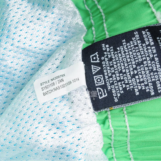 帆船 男童 童裤 竖纹字母 速干沙滩裤/短裤 NKS02 商品图8