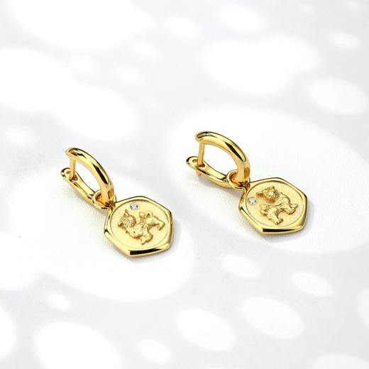 【宫里耳饰】瑞兽系列麒麟耳环 商品图1