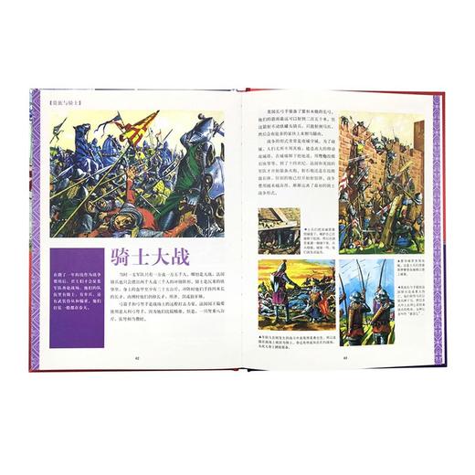 《中世纪时代》 骑士与城堡 10-100岁 历史绘本 人类的生活 读小库 商品图3
