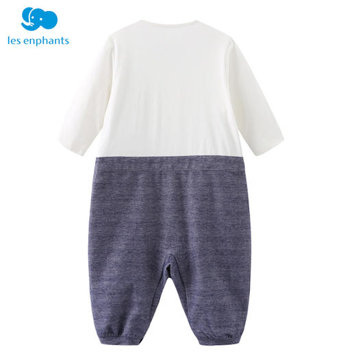 丽婴房-童衣类（春）E1连身装\游戏裤深蓝\藏青 商品图1