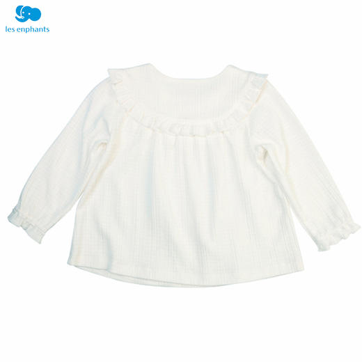 丽婴房-童衣类（春）E1上衣\背心式上衣白色\米白 商品图1