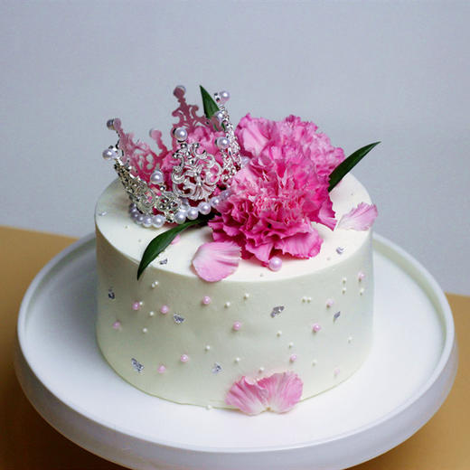 【女神节】女王大人-进口动物奶油蛋糕 商品图0