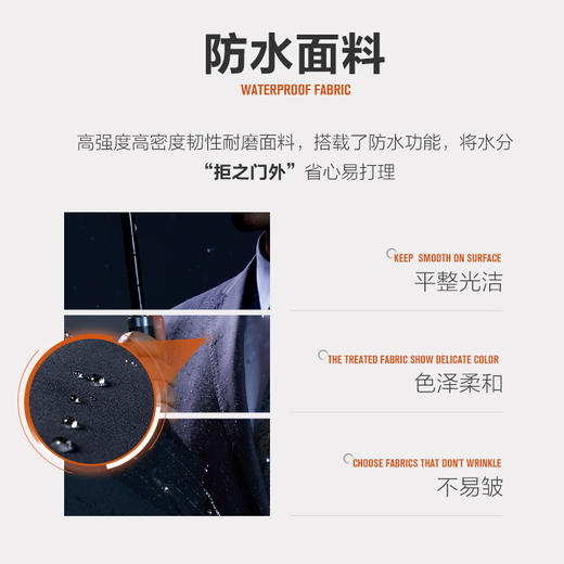 【特价】【防水】柒牌男装套西商务休闲职场办公男士西装时尚青年西服套装	120C72160 商品图1