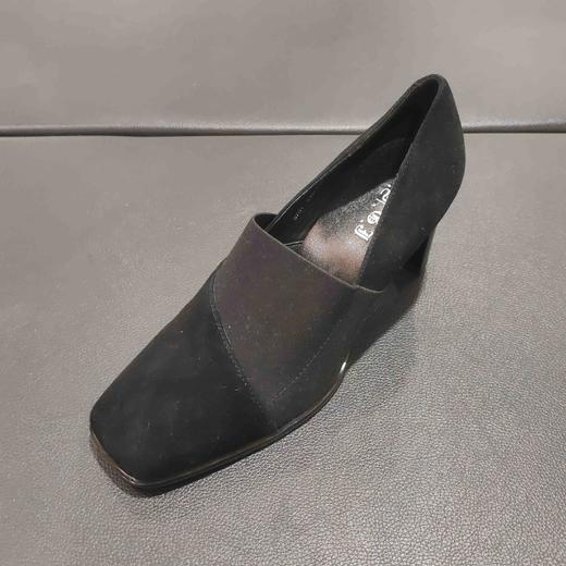 lFGJ 9701小方头高跟牛皮都市潮流女单鞋 商品图6