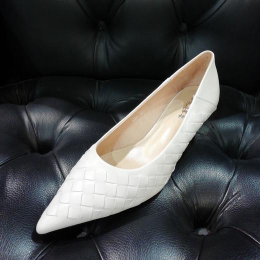 lfgj jeans BJ604 羊皮编制时尚跟鞋 商品图0