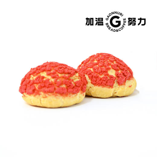 草莓奶油泡芙（2个） 商品图1