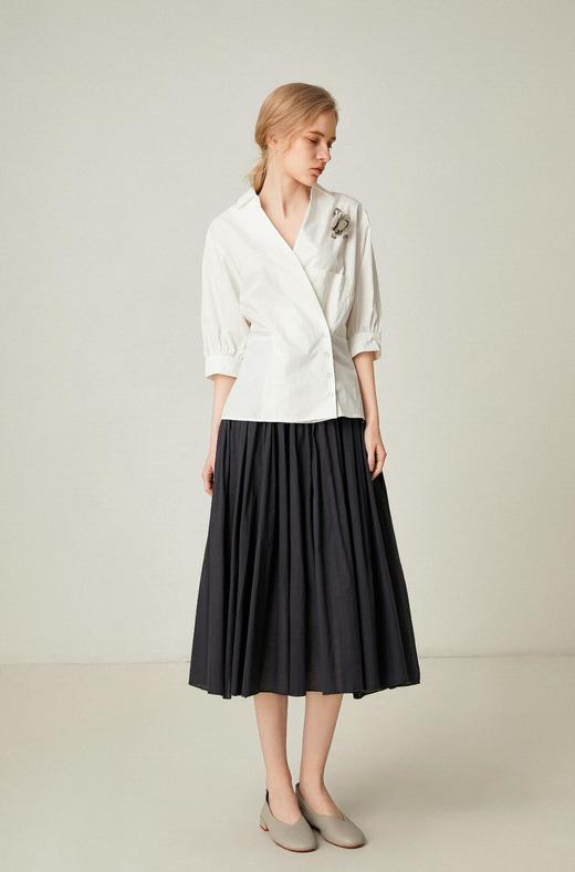 famecoco范可儿夏季开身衬衣F193BA002 商品图2