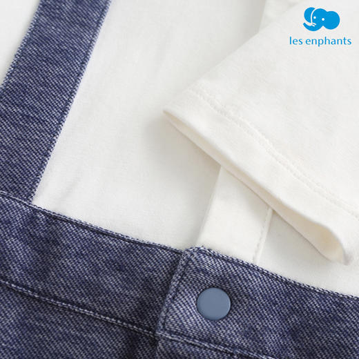 丽婴房-童衣类（春）E1连身装\游戏裤深蓝\藏青 商品图3