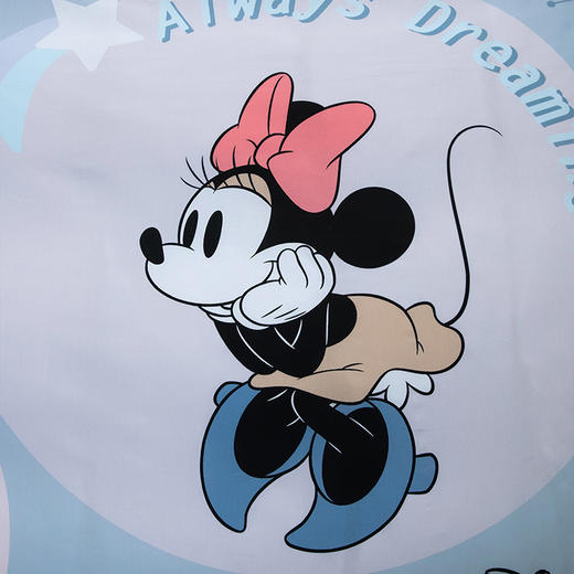ab版设计a版经典米奇形象立体b版纯色简约美观迪士尼纯棉数码印花三