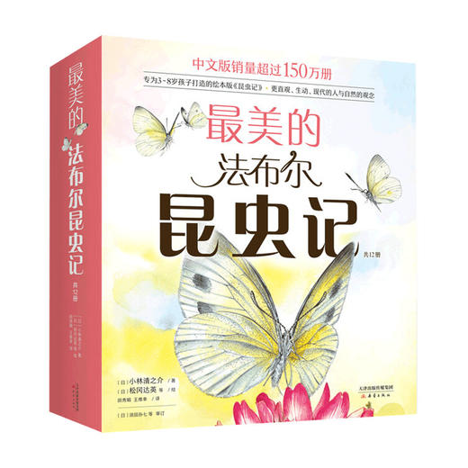美的法布尔昆虫记 3-6岁 有趣的昆虫故事 不一样的科普绘本 配有观察实验 昆虫档案 12册全 商品图0