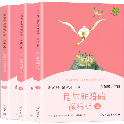 蒋老师带你读 快乐读书吧 尼尔斯骑鹅旅行记（上中下）六年级下册】 名著阅读 商品图0