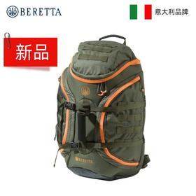 意大利Beretta休闲户外旅行背包 边缘反光设计 35L 绿色 + 橙色 BS111001890730