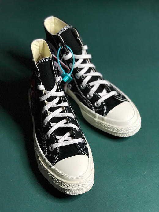 黑色1970s 匡威川久保玲 play爱心联名 商品图1