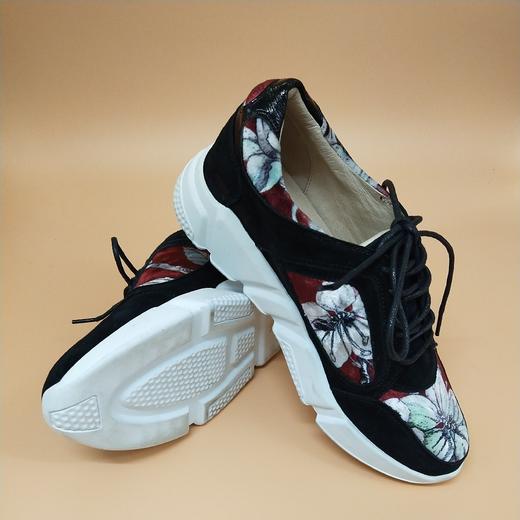 LFGJ  5411时尚潮流羊皮金丝绒女鞋（随意剪裁，花色不会对称） 商品图4