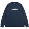WASSUP-基础logo印花长袖T恤 商品缩略图5