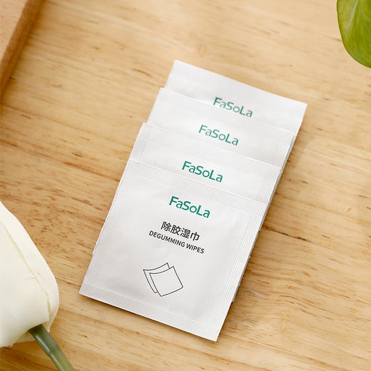 FaSoLa 除胶湿巾 去胶神器不干胶清洁剂家用汽车玻璃清洁便携 商品图6