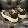 LFGJ 6116 真皮厚底休闲低帮单鞋百搭平底豹纹板鞋 商品缩略图9
