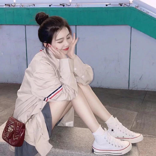 匡威1970s帆布鞋-白色高帮 商品图7