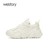 westory老爹鞋女2021春季新款小牛皮厚底增高运动鞋潮W21AM52811 商品缩略图1