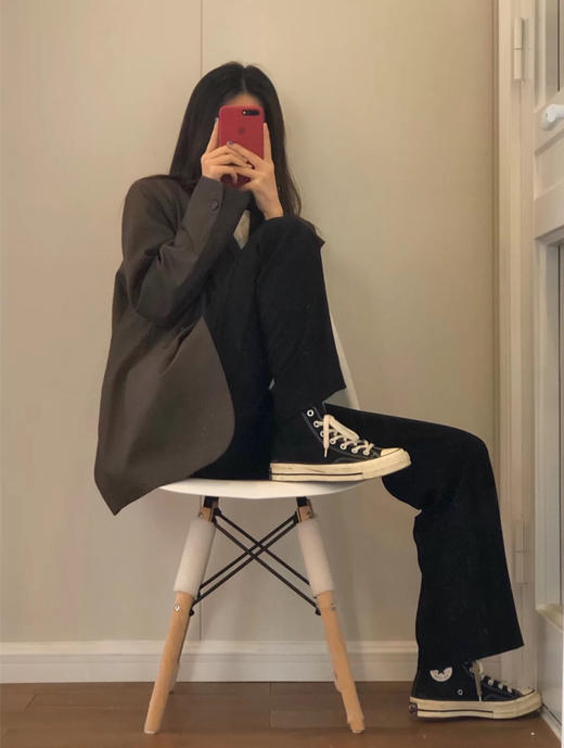 匡威1970s帆布鞋-黑色高帮 商品图7