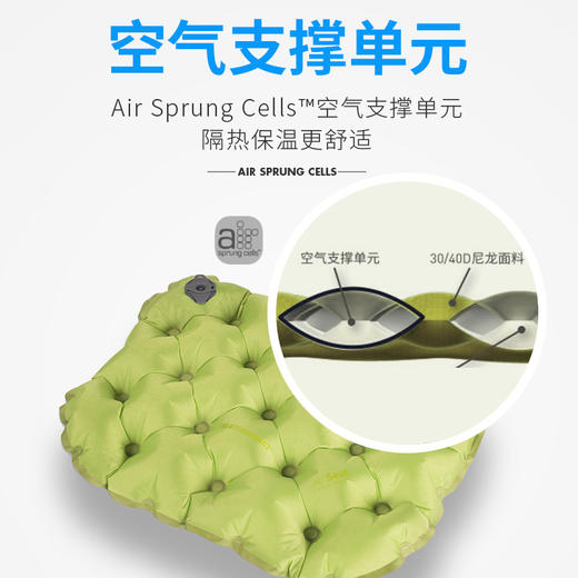 海峰 轻量保暖 充气坐垫（Sea to Summit Air Seat insulated AMASINS） 商品图2