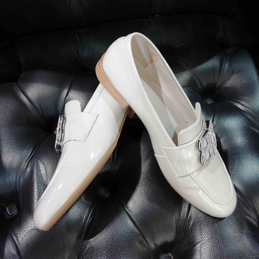 LFGJ 9205 真皮休闲小皮鞋女英伦软皮舒适单鞋潮 商品图2