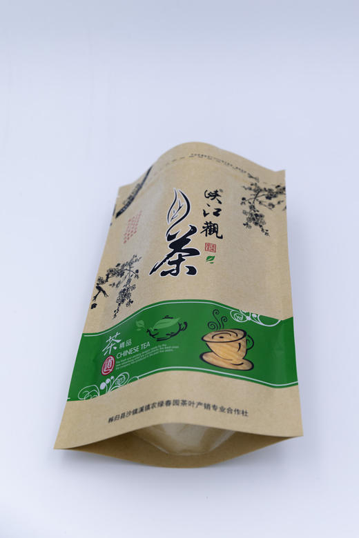 【宜昌助农馆】  农绿春园 峡江觀特级绿茶袋装 250g*2袋 商品图2