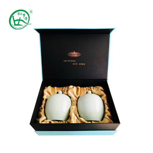 【宜昌助农馆】宜昌十八湾 雨前嫩芽 静夷毛尖茶礼盒 150g*2罐 商品图1