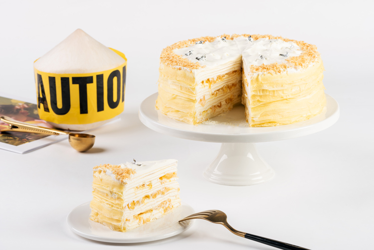 椰香芒果千层（6寸-8寸-10寸三种尺寸可选，产品图为8寸）