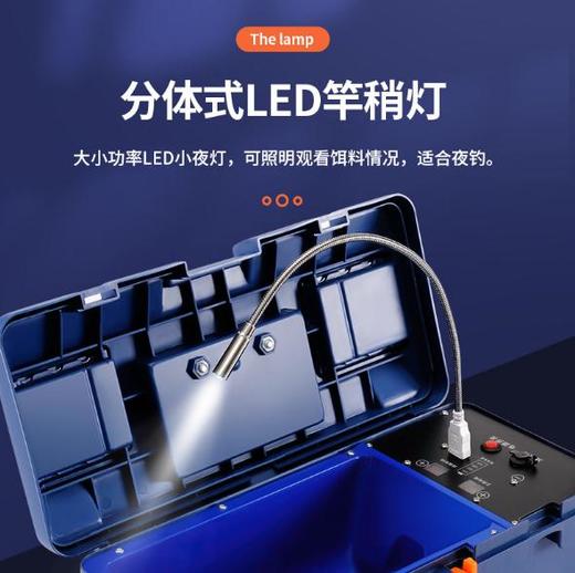 【运动装备】*多功能筏钓自动打窝器筏钓玉米颗粒自动投饵机投饵器渔 商品图2