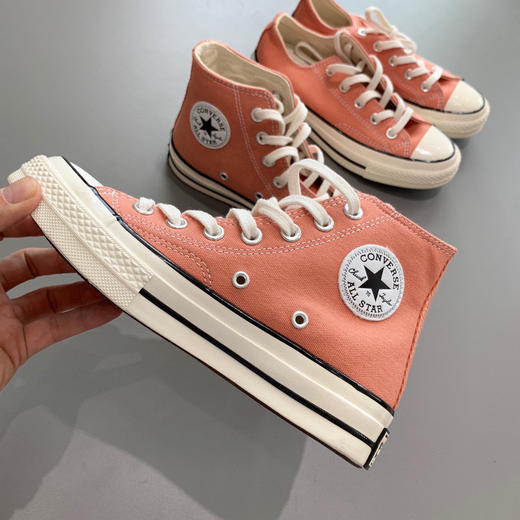 匡威1970s帆布鞋-蜜桃粉高.低帮 商品图2