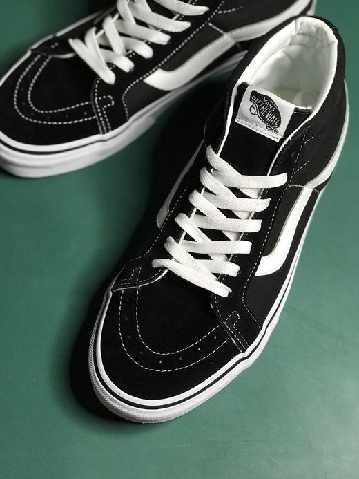 Vans万斯经典款-中帮黑色 商品图6