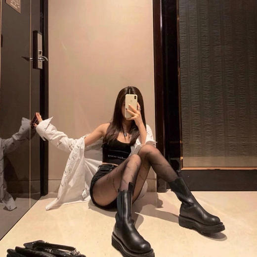 JMY2312 经典字母丝袜 商品图0