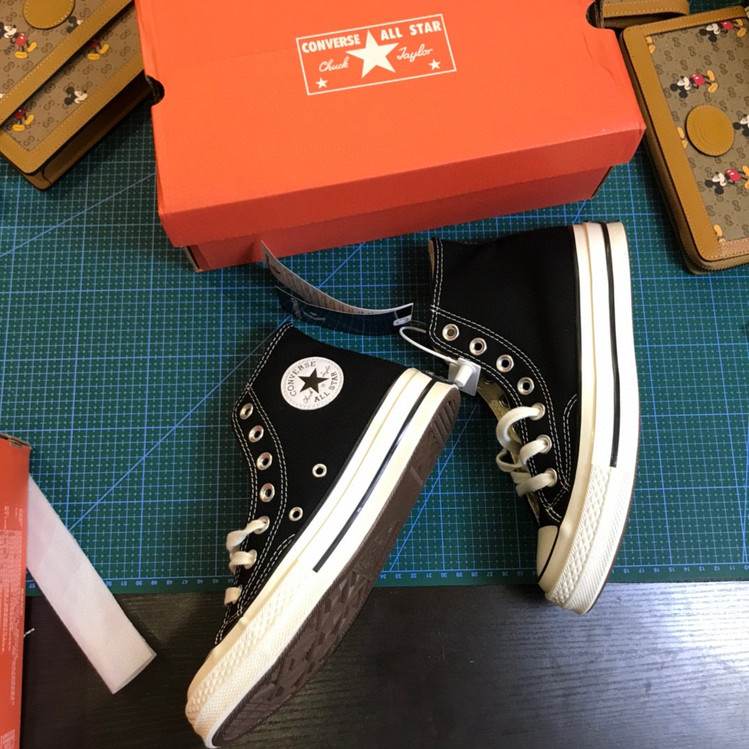 匡威1970s帆布鞋-黑色高帮